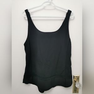 Black Mixed-Material Lululemon Tanktop